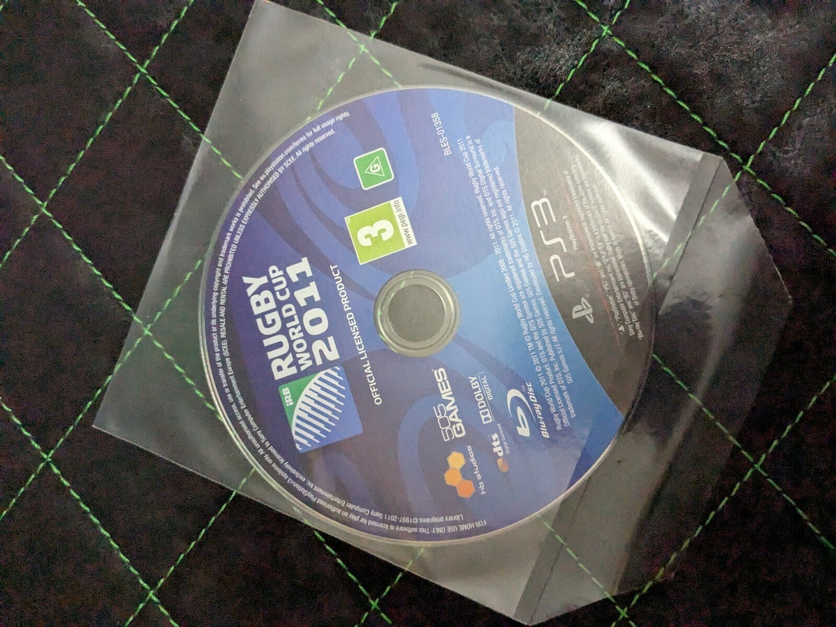 Rugby League Live 2 PS3 game disc
