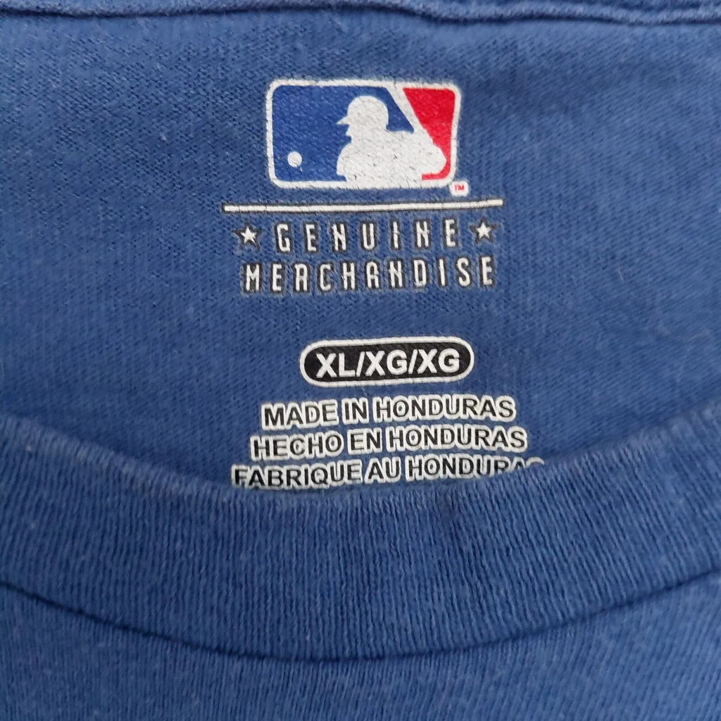 My Store Genuine Merchandise Chicago Cubs MLB baseball t-shirt size XL blue crew neck label detail