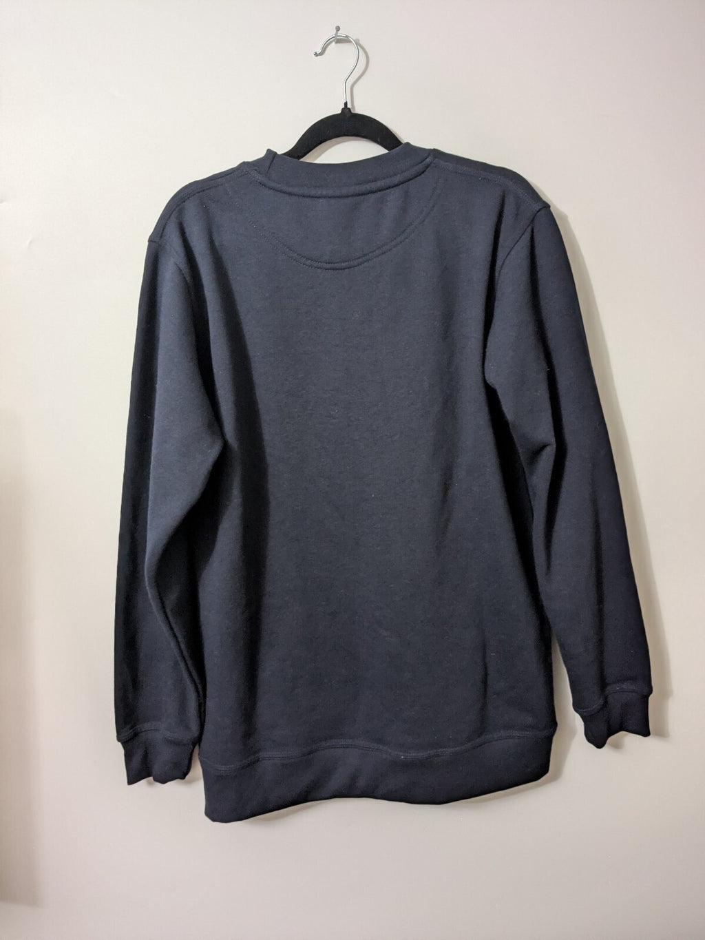 Ørn Workwear Black Crew Neck Sweatshirt Jumper Top Size S 1250-15