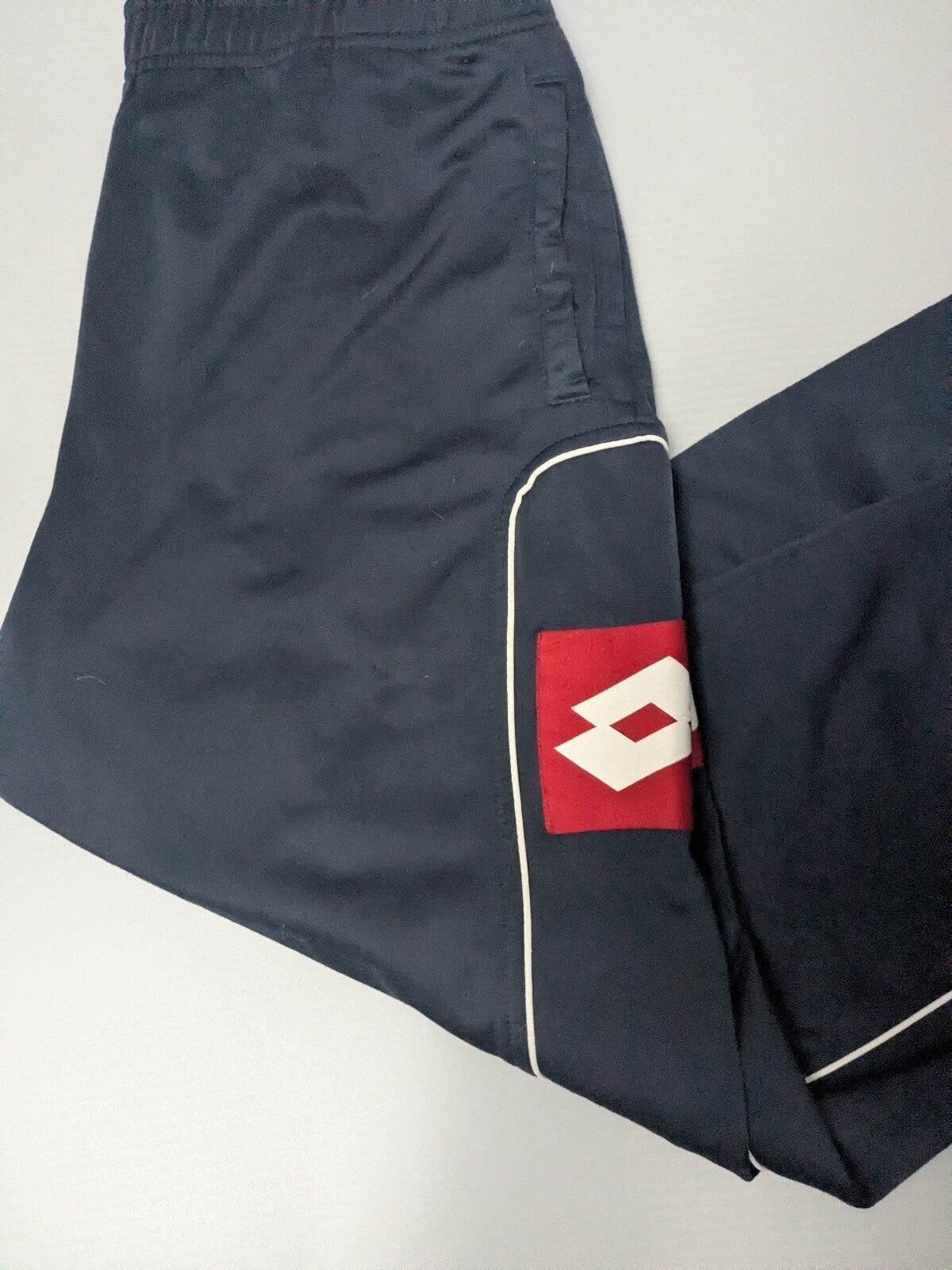 Lotto Track Pants Mens W28 Black Athletic Joggers