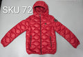 Blauer USA Puffer Jacket Mens L Red Hooded Quilted Insulated