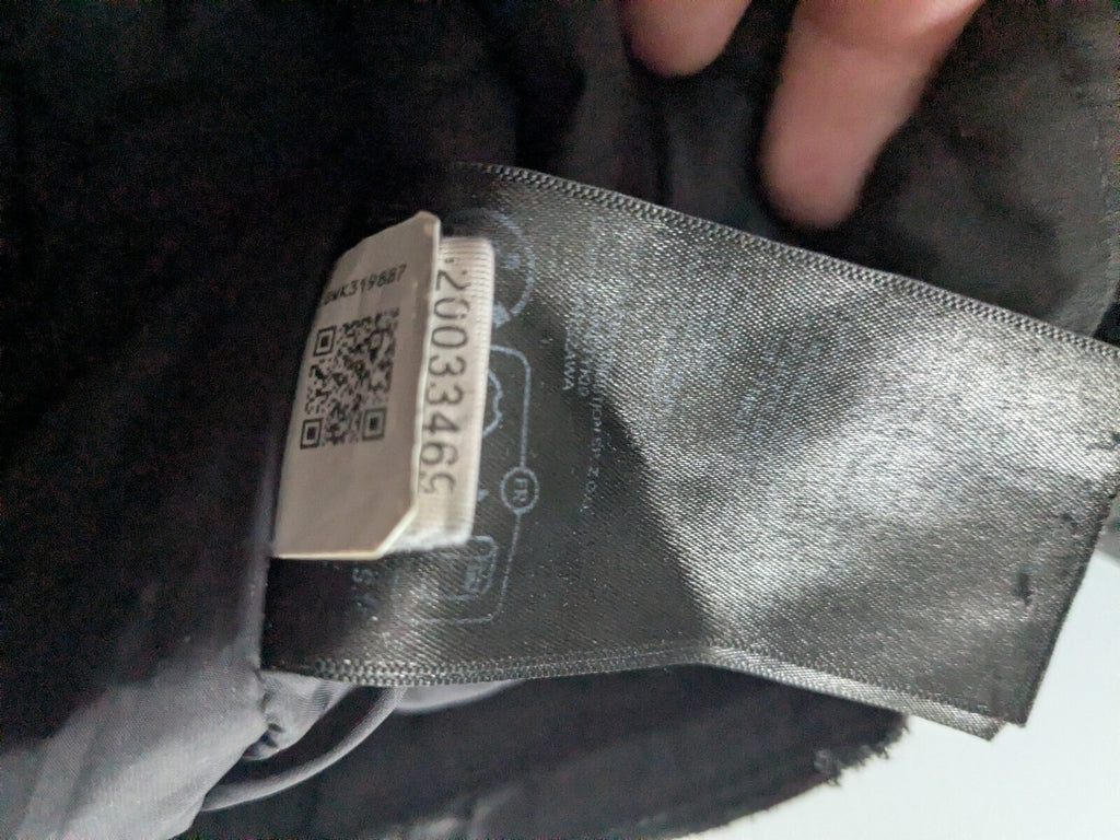 The North Face black hooded jacket