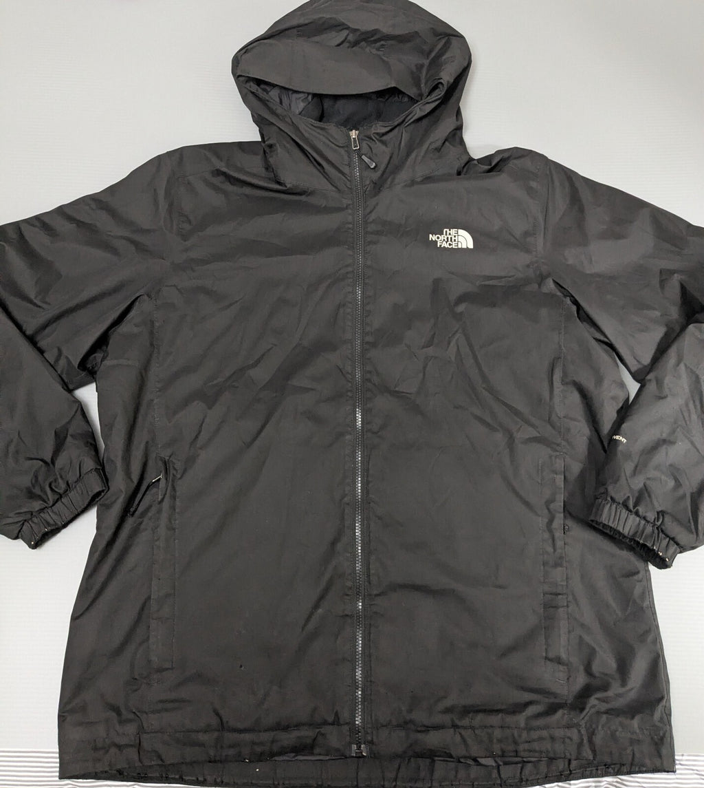The North Face black hooded jacket