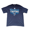 My Store navy blue Reebok NFL East Division Champions graphic cotton t-shirt for men in size XL