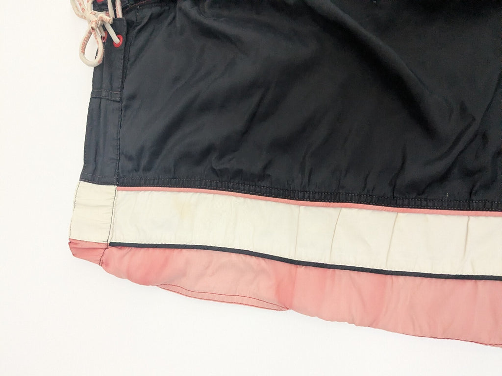 North Sails Swim Shorts Mens S Black Pink Board Shorts