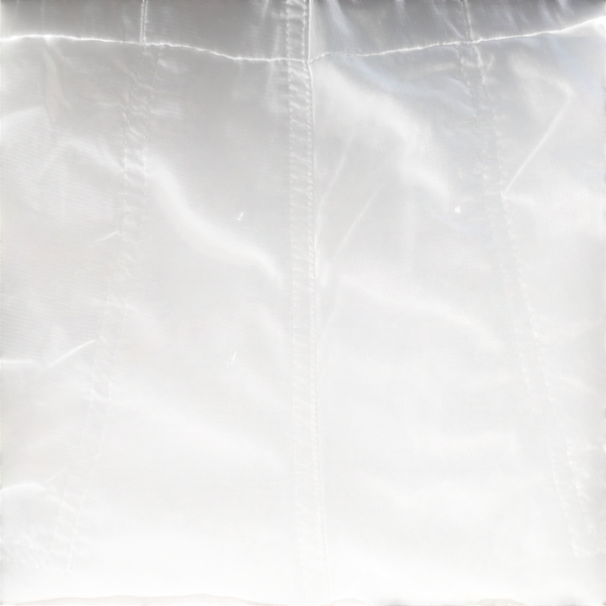 My Store beige Columbia Omni-Shade ripstop nylon cargo shorts fabric texture with visible stitching detail